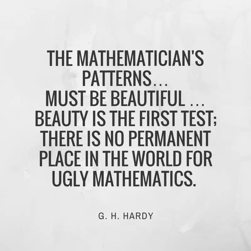Quote by G.H. Hardy